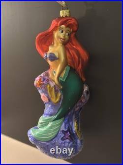 VTG Christopher Radko Disney THE LITTLE MERMAID Ornament ARIEL w Box VTG Christopher Radko Disney THE LITTLE MERMAID Ornament ARIEL w Box