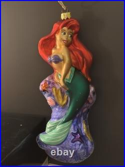 VTG Christopher Radko Disney THE LITTLE MERMAID Ornament ARIEL w Box VTG Christopher Radko Disney THE LITTLE MERMAID Ornament ARIEL w Box