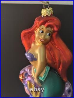 VTG Christopher Radko Disney THE LITTLE MERMAID Ornament ARIEL w Box VTG Christopher Radko Disney THE LITTLE MERMAID Ornament ARIEL w Box