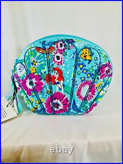 Vera Bradley Ariel Floral Shell Cosmetic Little Mermaid Disney EXACT