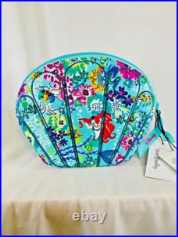 Vera Bradley Ariel Floral Shell Cosmetic Little Mermaid Disney EXACT