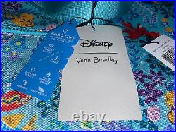 Vera Bradley Disney Little Mermaid ReActive Drawstring Family Tote Ariel Floral