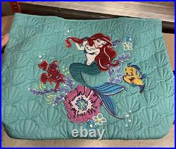 Vera Bradley Halo TOTE Disney The Little Mermaid Ariel Blue Purse Bag NWT Last 1