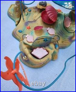 Vintage 1992 Tyco Ariel's Undersea Adventure Playset Disney Little Mermaid Toys