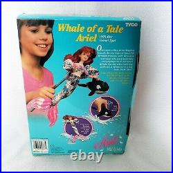 Vintage 90s Disney Ariel The Little Mermaid Whale Of A Tale Spot Tyco