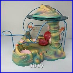 Vintage 90s The Little Mermaid Ariel's Undersea Hideaway Tyco Playset Rare HTF