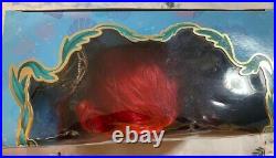 Vintage Ariel Styling Head The Little Mermaid Opened Damaged Box MIB Rare Disney