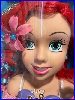 Vintage Ariel Styling Head The Little Mermaid Opened Damaged Box MIB Rare Disney