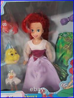 Vintage Ariel and Her Friends The Little Mermaid Tyco Disney Doll New sealed