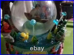 Vintage Disney The Little Mermaid Kiss The Girl Musical Snow Globe Vintage Disney The Little Mermaid Kiss The Girl Musical Snow Globe