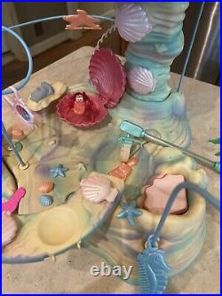 Vintage Disney The Little Mermaid Tyco 1992 Ariel's Undersea Hideaway Set