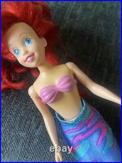 Vintage Disney The Little Mermaid Tyco 1992 Ariel's Undersea Hideaway Set Doll