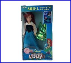 Vintage Disney Tyco Little Mermaid Ariel Dressed to Tour the Kingdom Doll NEW