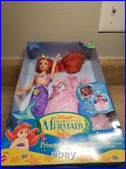 Vintage Mattel 1997 Disney's The Little Mermaid Princess Mermaid Ariel Doll NEW