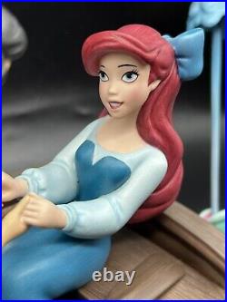 Vintage WDCC Little Mermaid Ariel & Eric Kiss the Girl Walt Disney Figurine