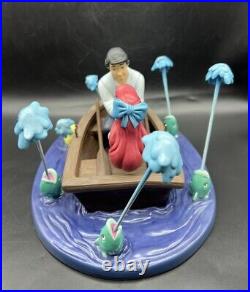 Vintage WDCC Little Mermaid Ariel & Eric Kiss the Girl Walt Disney Figurine