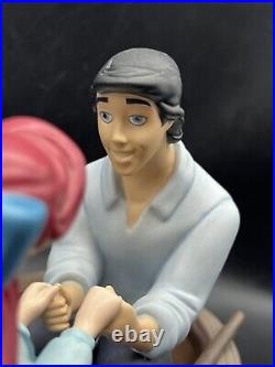 Vintage WDCC Little Mermaid Ariel & Eric Kiss the Girl Walt Disney Figurine