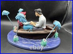 Vintage WDCC Little Mermaid Ariel & Eric Kiss the Girl Walt Disney Figurine