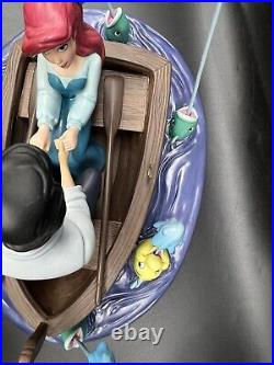 Vintage WDCC Little Mermaid Ariel & Eric Kiss the Girl Walt Disney Figurine