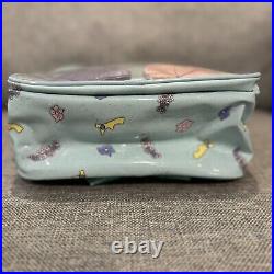 Vtg Disney Store Little Mermaid Ariel Mini Backpack Dress Up Vinyl