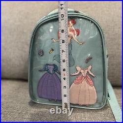 Vtg Disney Store Little Mermaid Ariel Mini Backpack Dress Up Vinyl