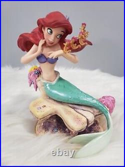 WDCC Disney Ariel Figurine The Little Mermaid'Seahorse Surprise' in Box withCOA