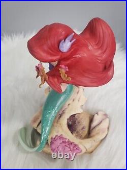 WDCC Disney Ariel Figurine The Little Mermaid'Seahorse Surprise' in Box withCOA