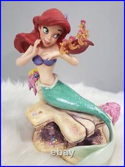 WDCC Disney Ariel Figurine The Little Mermaid'Seahorse Surprise' in Box withCOA