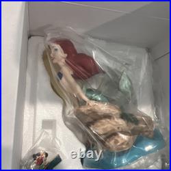 WDCC Disney Classics Little Mermaid Ariel Seaside Serenade withBox, Promo Pin, COA