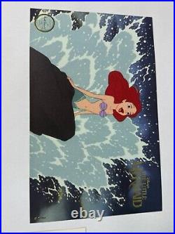 WDCC Disney Classics Little Mermaid Ariel Seaside Serenade withBox, Promo Pin, COA