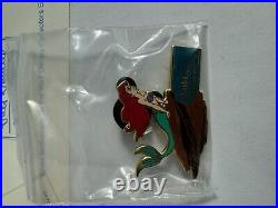 WDCC Disney Classics Little Mermaid Ariel Seaside Serenade withBox, Promo Pin, COA
