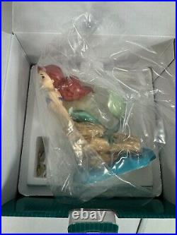 WDCC Disney Classics Little Mermaid Ariel Seaside Serenade withBox, Promo Pin, COA