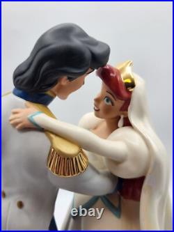 WDCC Disney Little Mermaid Ariel Eric Two Worlds One Heart Wedding Box and COA WDCC Disney Little Mermaid Ariel Eric Two Worlds One Heart Wedding Box and COA