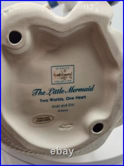 WDCC Disney Little Mermaid Ariel Eric Two Worlds One Heart Wedding Box and COA WDCC Disney Little Mermaid Ariel Eric Two Worlds One Heart Wedding Box and COA