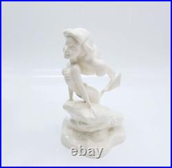 WDCC Disney Seaside Serenade Whiteware Porcelain Figurine Ariel Little Mermaid
