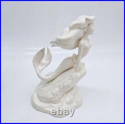 WDCC Disney Seaside Serenade Whiteware Porcelain Figurine Ariel Little Mermaid