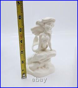 WDCC Disney Seaside Serenade Whiteware Porcelain Figurine Ariel Little Mermaid