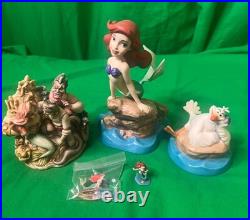 WDCC Disney THE LITTLE MERMAID Collection ARIEL SCUTTLE + Harmony Kingdom + MINI WDCC Disney THE LITTLE MERMAID Collection ARIEL SCUTTLE + Harmony Kingdom + MINI