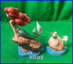WDCC Disney THE LITTLE MERMAID Collection ARIEL SCUTTLE + Harmony Kingdom + MINI WDCC Disney THE LITTLE MERMAID Collection ARIEL SCUTTLE + Harmony Kingdom + MINI