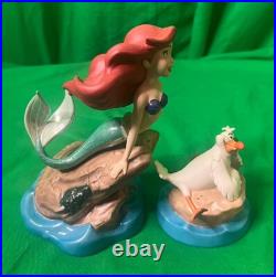 WDCC Disney THE LITTLE MERMAID Collection ARIEL SCUTTLE + Harmony Kingdom + MINI WDCC Disney THE LITTLE MERMAID Collection ARIEL SCUTTLE + Harmony Kingdom + MINI