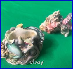 WDCC Disney THE LITTLE MERMAID Collection ARIEL SCUTTLE + Harmony Kingdom + MINI WDCC Disney THE LITTLE MERMAID Collection ARIEL SCUTTLE + Harmony Kingdom + MINI