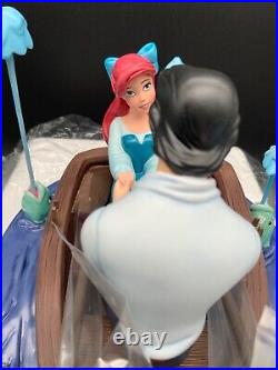 WDCC Little Mermaid Ariel & Eric Kiss the Girl Walt Disney figurine +Box/Coa