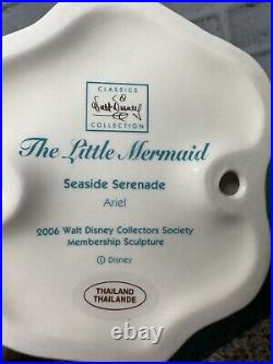 WDCC Little Mermaid Ariel Seaside Serenade 2006 Membership Kit