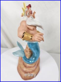 WDCC Morning Daddy Little Mermaid Ariel & King Triton Disney, Mint, Box, COA WDCC Morning Daddy Little Mermaid Ariel & King Triton Disney, Mint, Box, COA