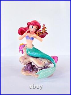 WDCC Seahorse Surprise Ariel The Little Mermaid Porcelain Figure withCOA &Box