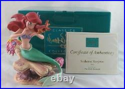 WDCC Seahorse Surprise Ariel from The Little Mermaid SIGNED in Box with COA