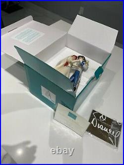 WDCC The Little Mermaid Ariel & Eric Two Worlds, One Heart + Box & COA