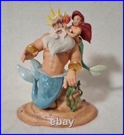 WDCC The Little Mermaid Ariel & King Triton Morning Daddy Disney Figurine +BOX WDCC The Little Mermaid Ariel & King Triton Morning Daddy Disney Figurine +BOX