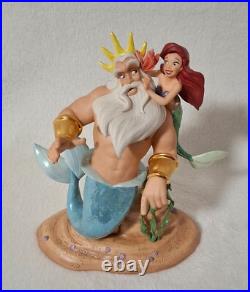 WDCC The Little Mermaid Ariel & King Triton Morning Daddy Disney Figurine +BOX WDCC The Little Mermaid Ariel & King Triton Morning Daddy Disney Figurine +BOX