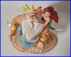 WDCC The Little Mermaid Ariel & King Triton Morning Daddy Disney Figurine +BOX WDCC The Little Mermaid Ariel & King Triton Morning Daddy Disney Figurine +BOX